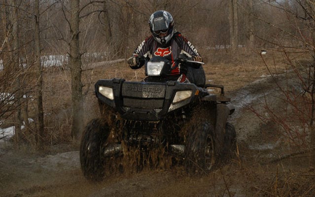 2008 Polaris Sportsman 800 touring biplace