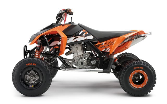 Comparaison du Can-Am450X MX vs KTM 450 SX 2009