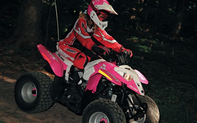 2008 Polaris Predator 90 Rose