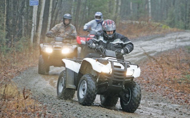 Honda TRX420PG Canadian Trail Edition 2009 Essai