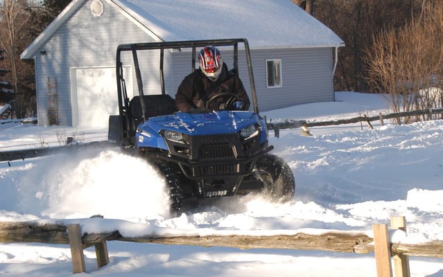 2010 Polaris Ranger EV Essai